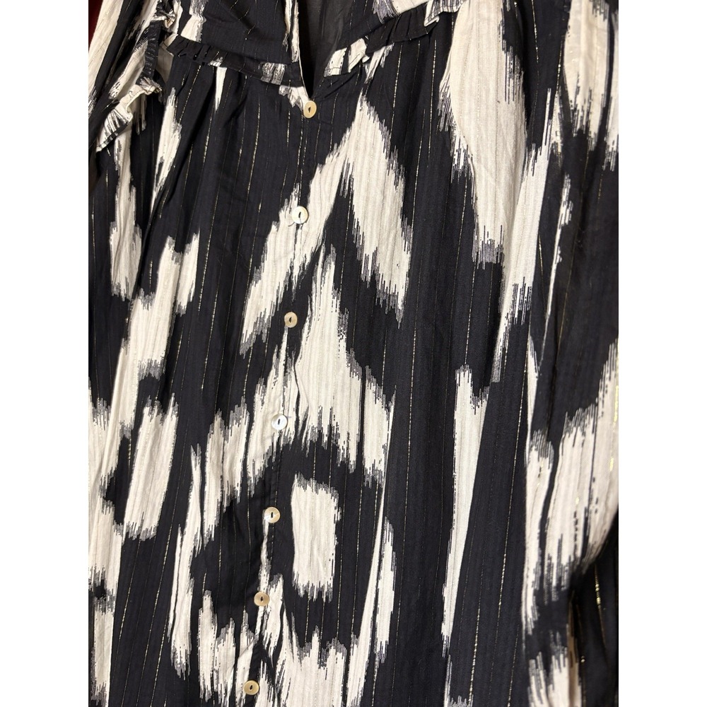 Maurices Women's Black & White Long Sleeve Dress, Sz XL CB#53 - Picture 2 of 10